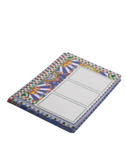 Multicolor Carretto Siciliano Envelope Post Card Holder