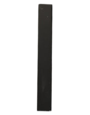 Black Tone Brass Logo Branded Tie Clip Bar