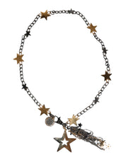 Silver Gold Brass Embellished Waist Chain Belt