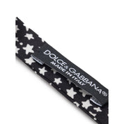 Black Silk Bowtie