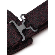 Black Silk Bowtie