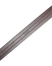 Dolce & Gabbana Burgundy Leather Metal Logo Buckle Belt Dolce & Gabbana