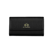 Black Polyethylene Women Wallet
