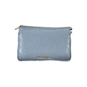 Azzurro Polyurethane Women's Bag With Shoulder Strap