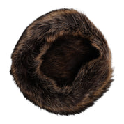 Dolce & Gabbana Brown Fur Women Bucket Hat Dolce & Gabbana