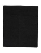 Black Cashmere Knitted Neck Warmer Foulard Scarf