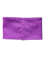 Dolce & Gabbana Purple Nylon Stretch Women Neck Warmer Scarf