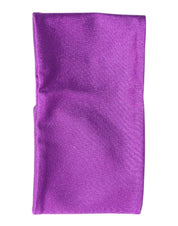 Purple Nylon Stretch Women Neck Warmer Scarf