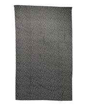 Black Polka Dots Polyester Wrap Shawl Scarf