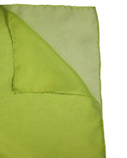 Dolce & Gabbana Green Silk Rectangle Wrap Shawl Neck Warmer Scarf Dolce & Gabbana