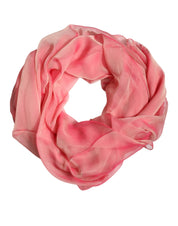 Dolce & Gabbana Pink Silk Rectangle Women Wrap Shawl Scarf