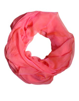 Dolce & Gabbana Pink Silk Rectangle Women Wrap Shawl Scarf
