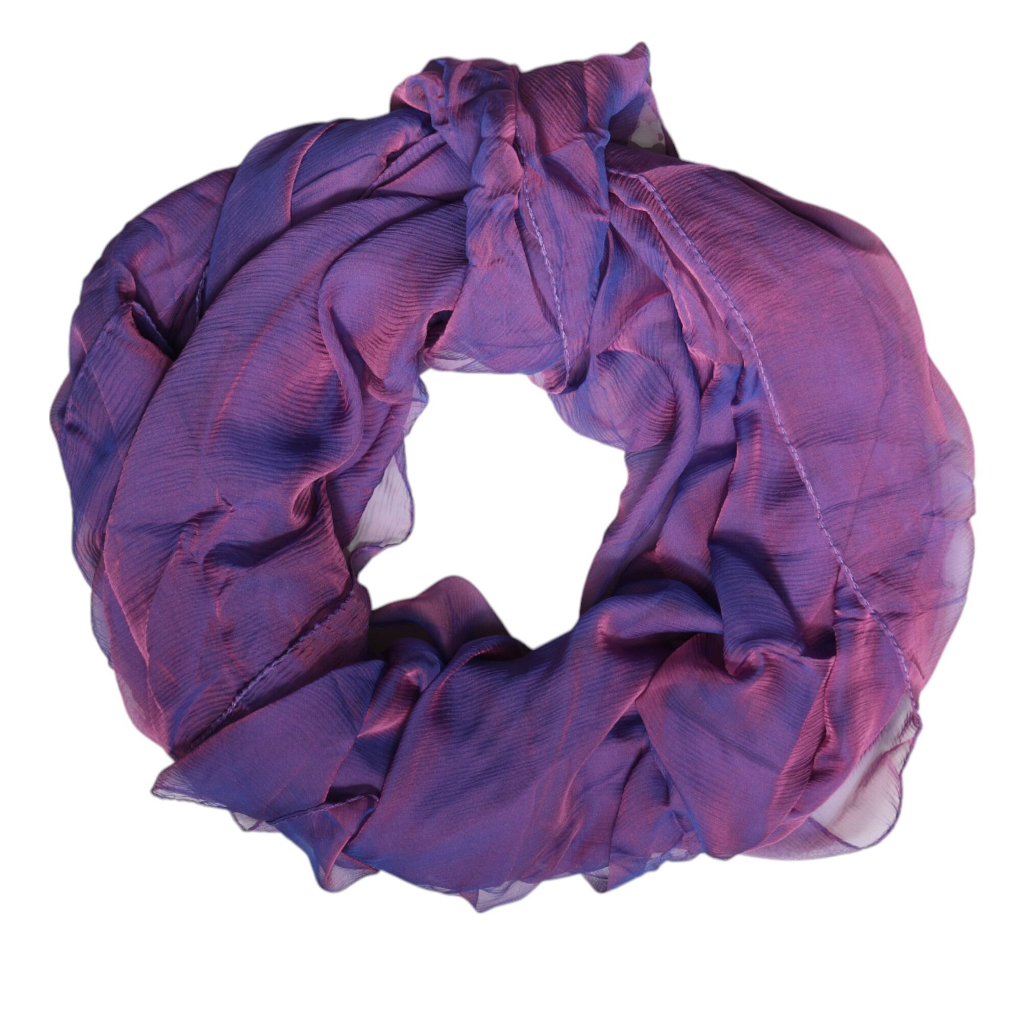 Dolce & Gabbana Purple Silk Rectangle Wrap Shawl Scarf Dolce & Gabbana