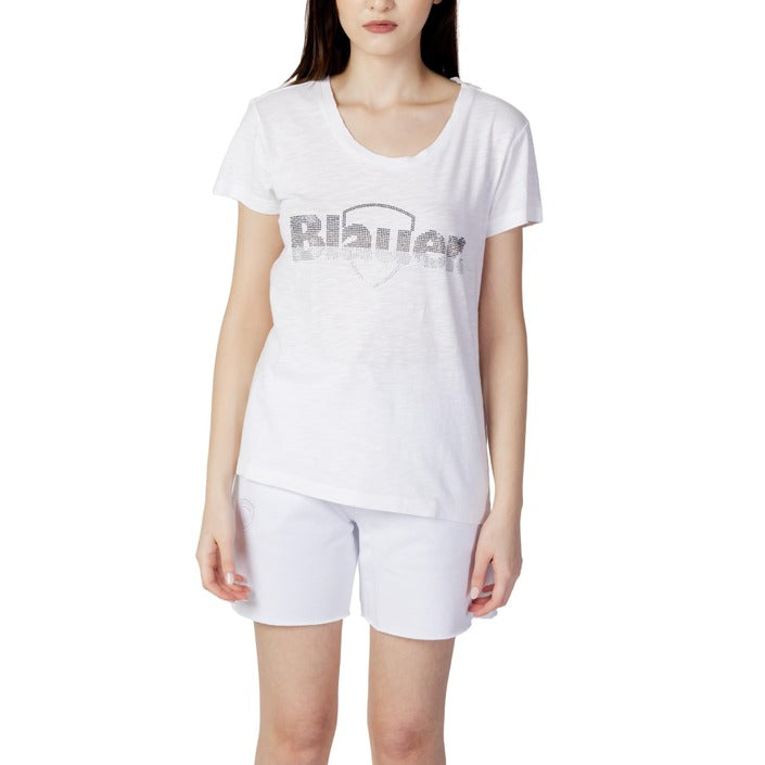 Blauer T-Shirt Donna