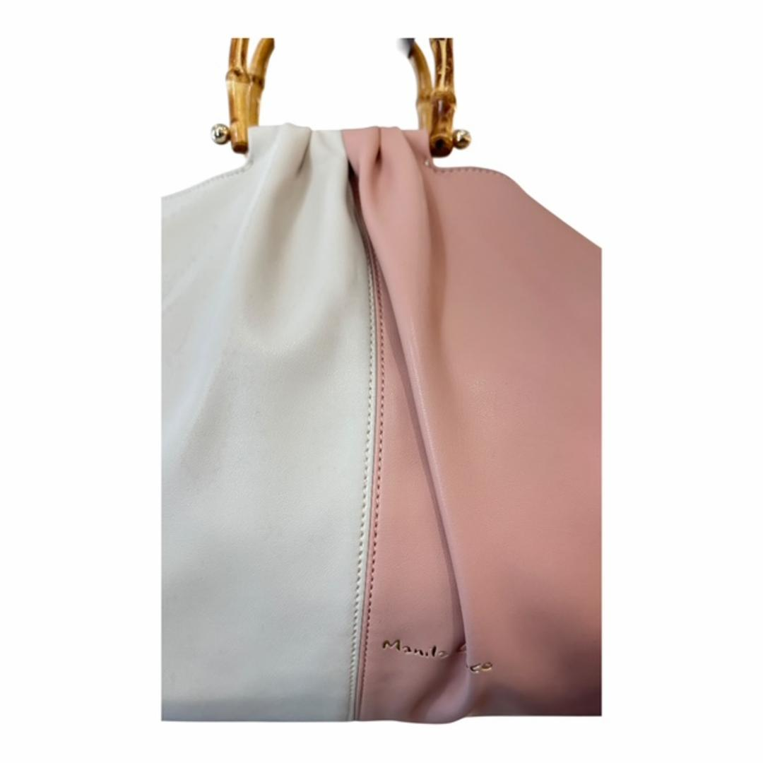 B261EU  BORSA A MANO Manila Grace Bianco/Cipria 0000000592