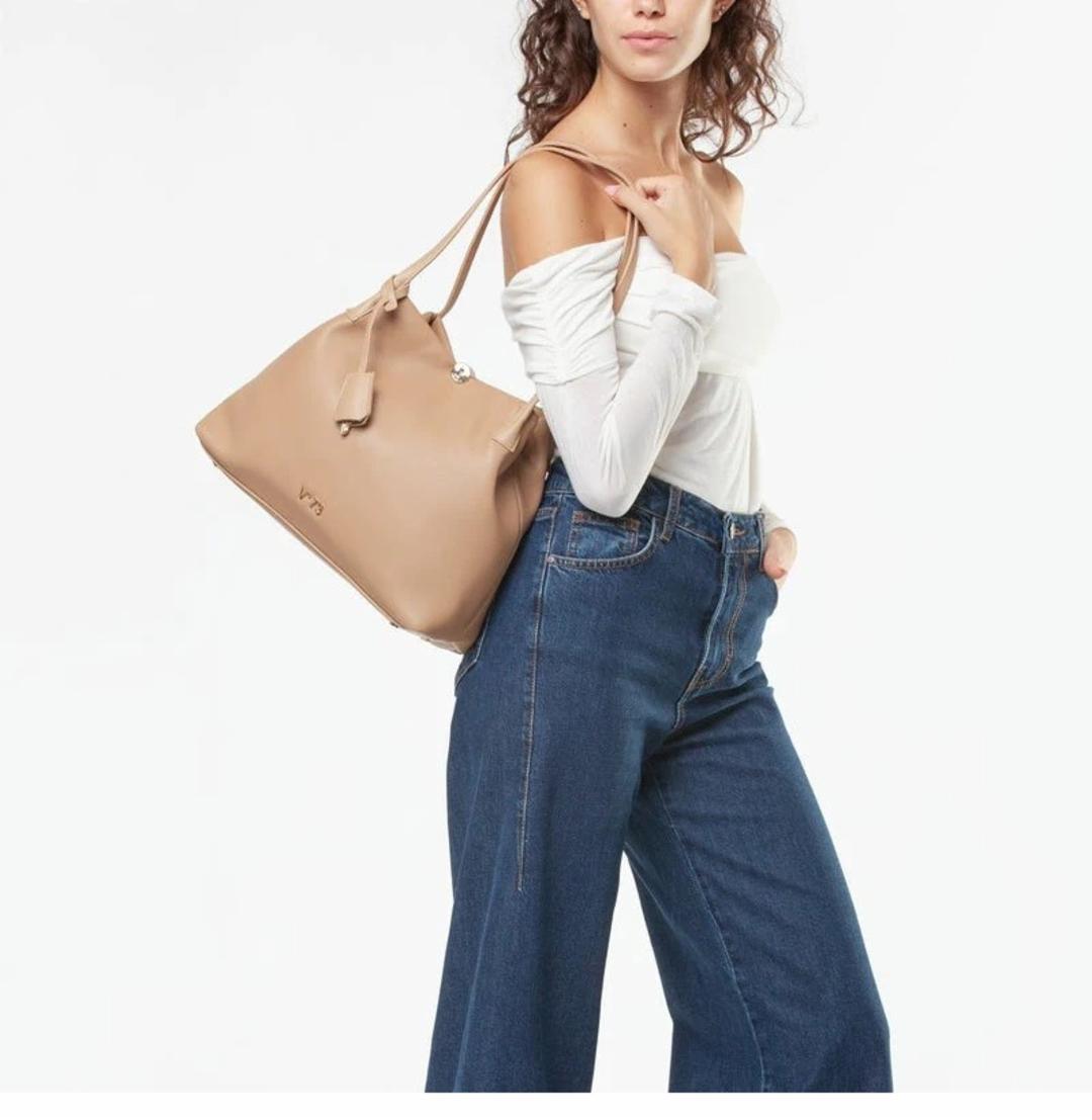 73BS9101 BORSE SHOPPING V73 Beige 0000000155