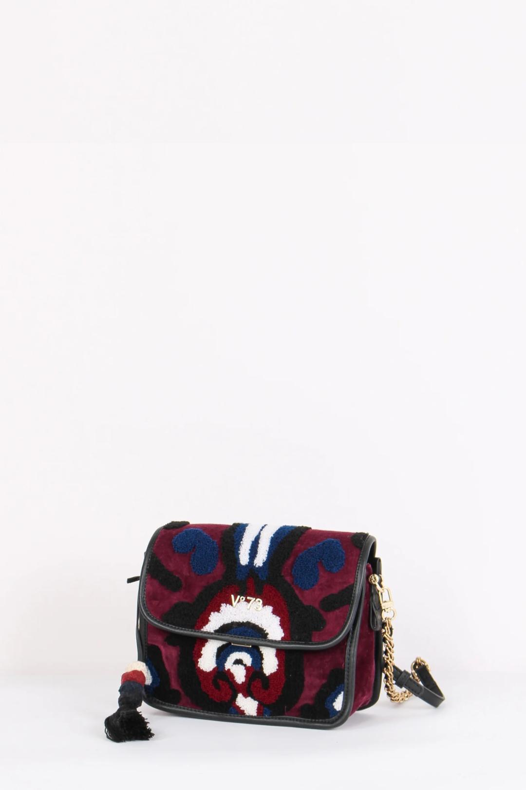 4100042344 BORSE A TRACOLLA V73 Bordeaux/Multicolor 0000000104