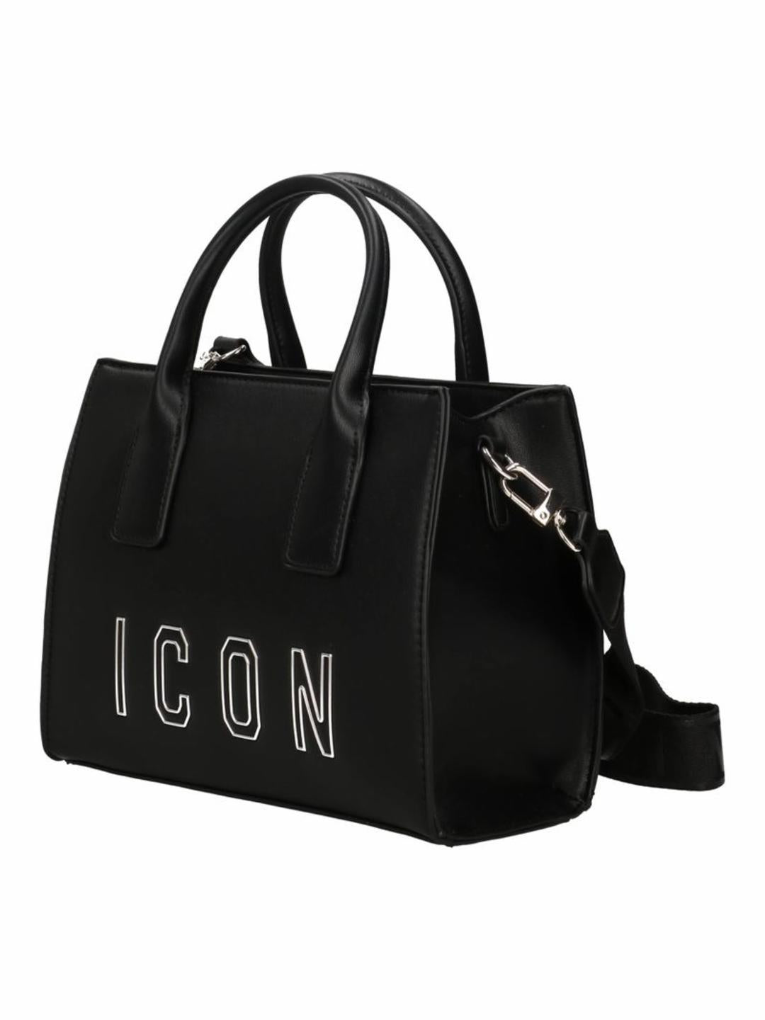ICBS17A01  BORSE SHOPPING ICON Nero 0000000560