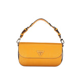 Grigio Polyurethane Women Handbag