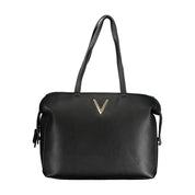 Black Polyurethane Women's Bag