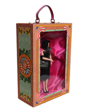 Black Dress Ceramic Porcelain Fashion Leather Sicily Dolls