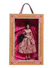 Pink Dress Ceramic Porcelain Fashion Leather Sicily Dolls