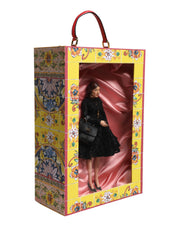 Black Dress Ceramic Porcelain Fashion Leather Sicily Dolls