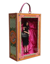 Black Dress Ceramic Porcelain Fashion Leather Sicily Dolls