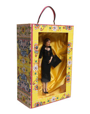 Black Dress Ceramic Porcelain Fashion Leather Sicily Dolls