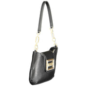 Black Polyurethane Women's Bag