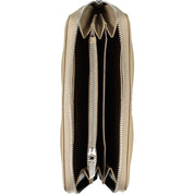 Beige Polyester Women Wallet