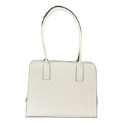 White Polyurethane Womens Bag