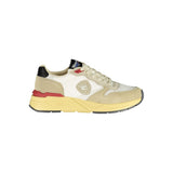 Beige Polyurethane Men Sneaker