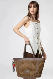 73BS9M301 BORSE SHOPPING V73 Moka 0000000316 - UNICA / Moka - BORSE SHOPPING