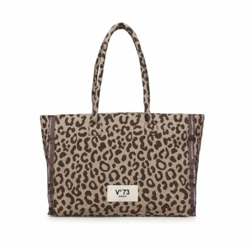 73BS9MV01 BORSE SHOPPING V73 Marrone/Beige 0000000320 - UNICA / Marrone/Beige - BORSE SHOPPING