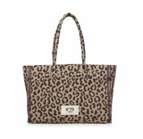 73BS9MV01  BORSE SHOPPING V73 Marrone/Beige 0000000320