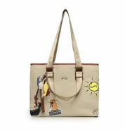 73BS9TZ01C BORSE SHOPPING V73 Beige 0000000306 - UNICA / Beige - BORSE SHOPPING