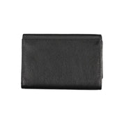 Nero Poliuretano Donna Wallet