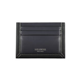 Blue Leather Men Wallet