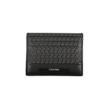 Black Polyurethane Men Wallet