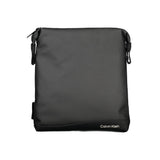 Elegant Black Shoulder Bag with Contrast Details