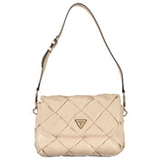 Rosa Poliuretano Women Backpack