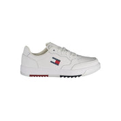White Polyurethane Men's Sneaker