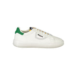 White Polyurethane Men Sneaker