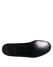 Black Velvet Slip On Loafers Formal Shoes