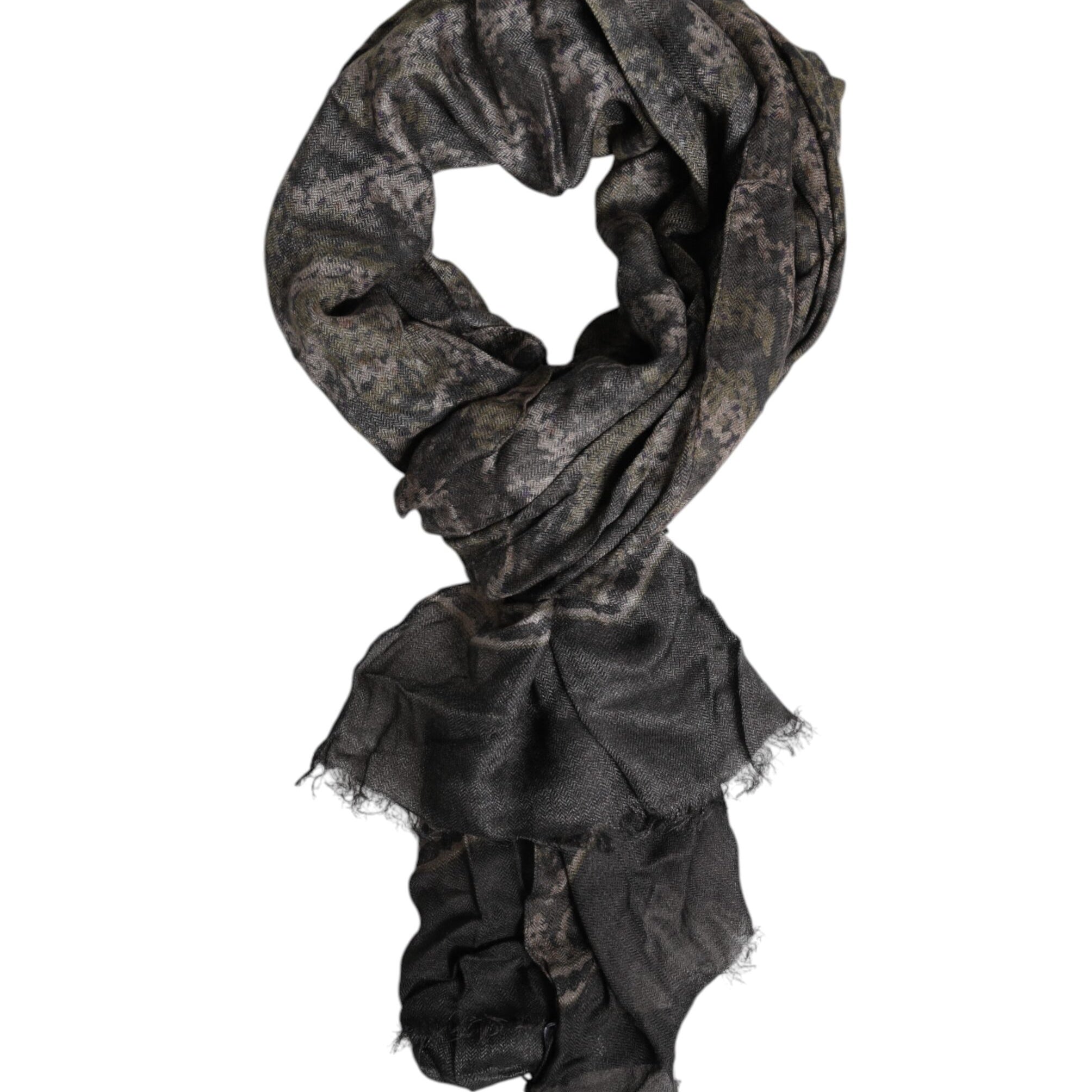 Dolce & Gabbana Camouflage Neck Warmer Wrap Foulard Scarf Dolce & Gabbana