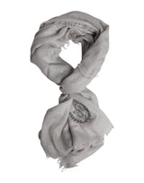 Gray DG Crown Neck Warmer Wrap Shawl Scarf
