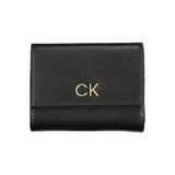 Nero Polyurethane Women Wallet