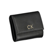 Nero Polyurethane Women Wallet