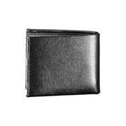 Black Polyester Men's Shoulder Bag